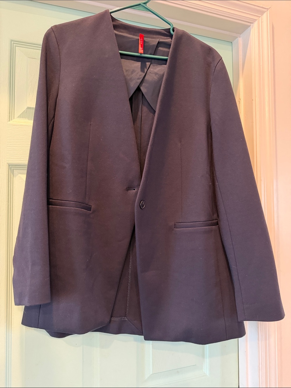 SPANX Dark Navy Single-Button Blazer - Picture 2 of 4